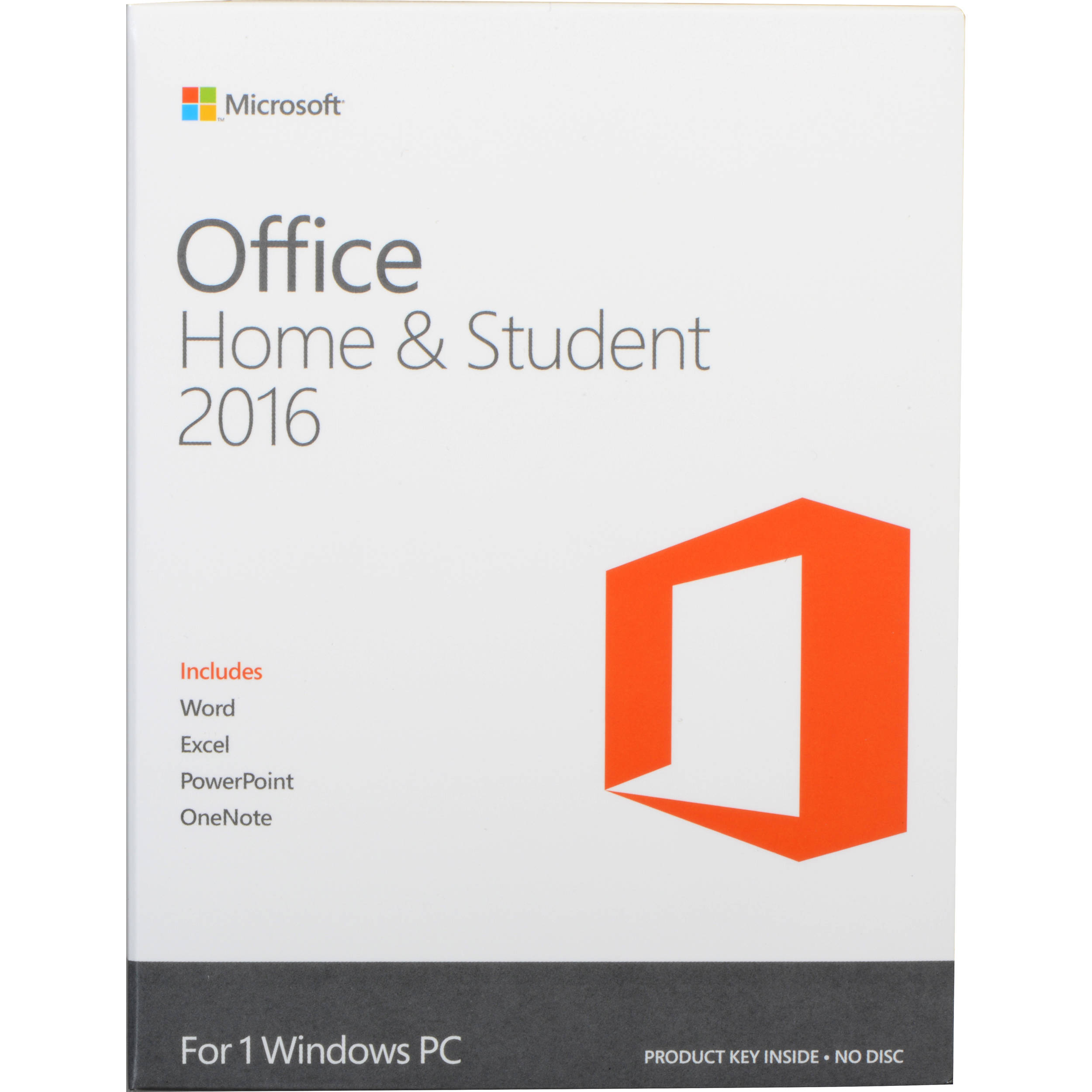 Office Mac Home Student 2016 English APAC EM Medialess P2